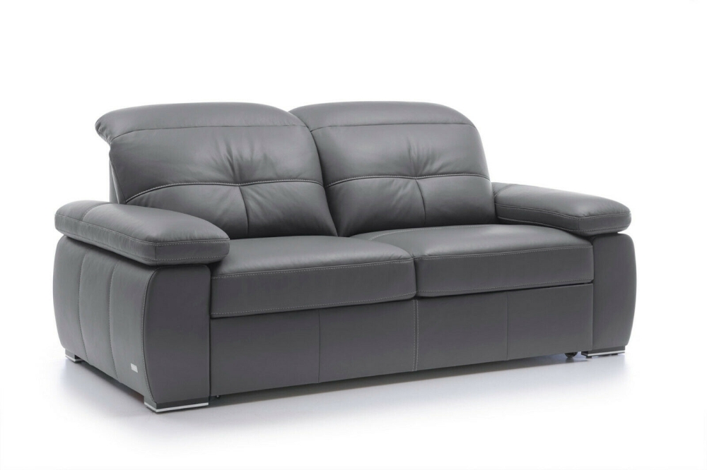 MODELL "LEGEND", 2,5-SITZER SOFA MIT BETTFUNKTION, IN ECHTLEDER ( NATURELLE & EVOLUTION , freie Farbwahl) !