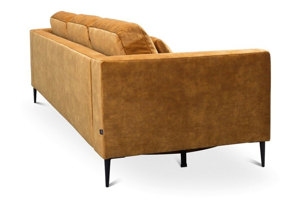 MODELL "LUZI", 3-SITZER SOFA MIT BETTFUNKTION, IN STOFF ( ADORE – freie Farbwahl ) !