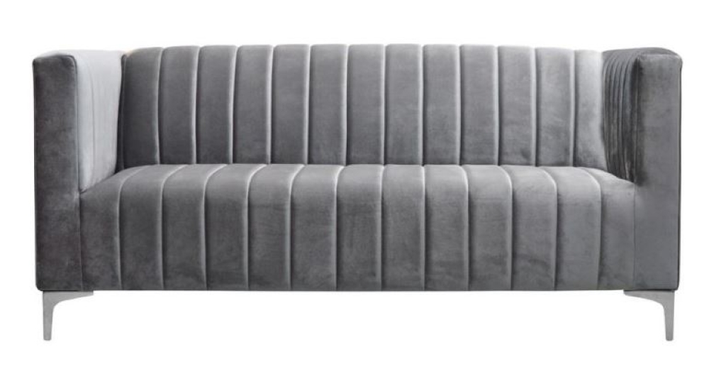 MODELL "AVEIRO" 2-SITZER SOFA IN SAMTSTOFF PREMIUM