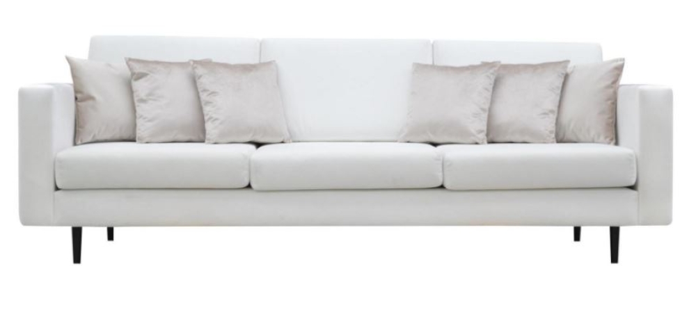 MODELL "LIVERPOOL" 3-SITZER SOFA IN SAMTSTOFF PREMIUM