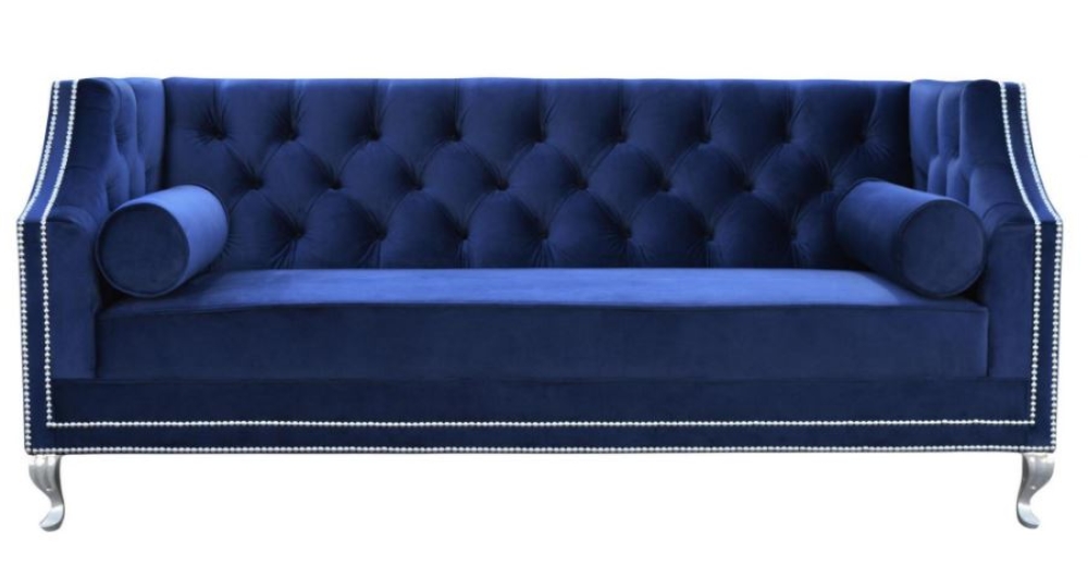 MODELL "PALMIERI" 2-SITZER SOFA IN SAMTSTOFF PREMIUM