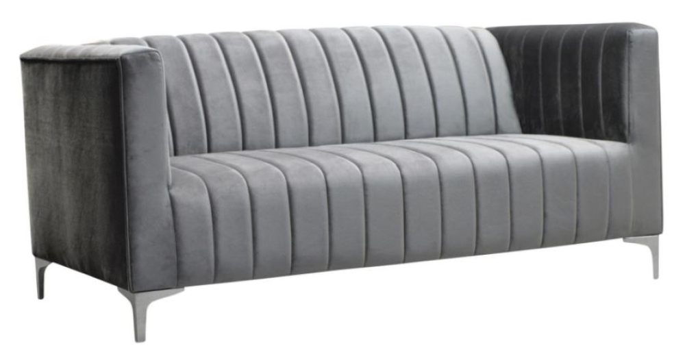 MODELL "AVEIRO" 2-SITZER SOFA IN SAMTSTOFF PREMIUM