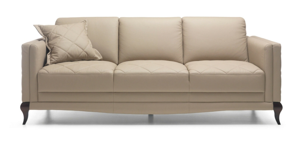 MODELL "LAVIANO", 3-SITZER SOFA MIT BETTFUNKTION, IN ECHTLEDER (NATURELLE & EVOLUTION , freie Farbwahl) !