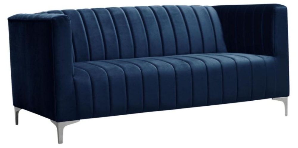 MODELL "AVEIRO" 2-SITZER SOFA IN SAMTSTOFF PREMIUM