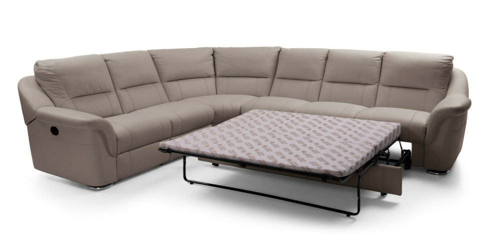 MODELL "MALACHIT",  ECKSOFA IN ECHTLEDER ( NATURELLE & EVOLUTION , freie Farbwahl) !