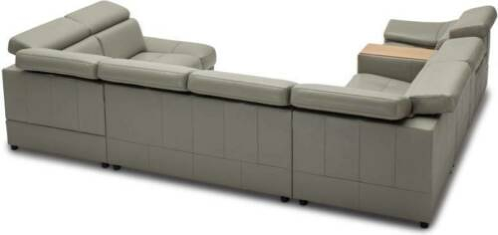 MODELL "URBANO", ECKSOFA IN ECHTLEDER ( EVOLUTION – freie Farbwahl ) !