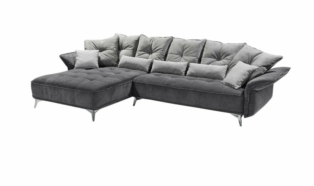 MODELL "CHARMING", ECKSOFA IN STOFF ( BRUSSELS – freie Farbwahl ) !