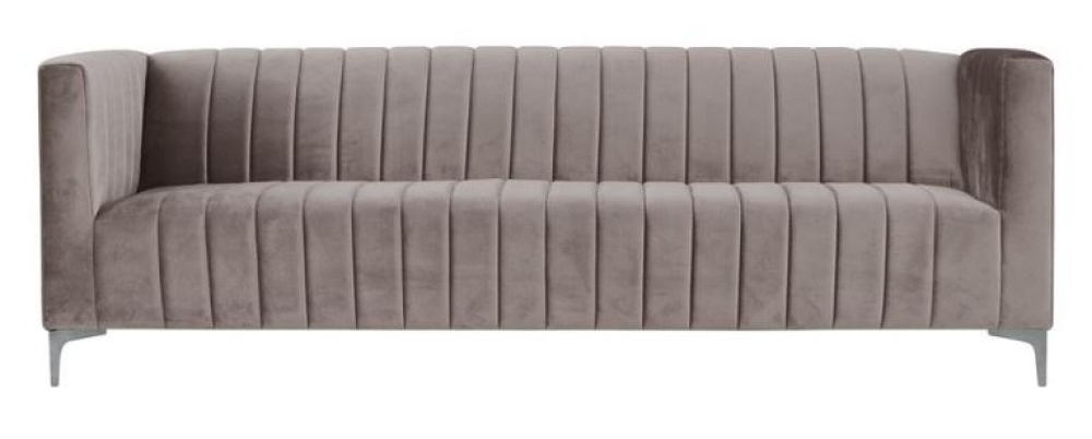 MODELL "AVEIRO" 3-SITZER SOFA IN SAMTSTOFF PREMIUM