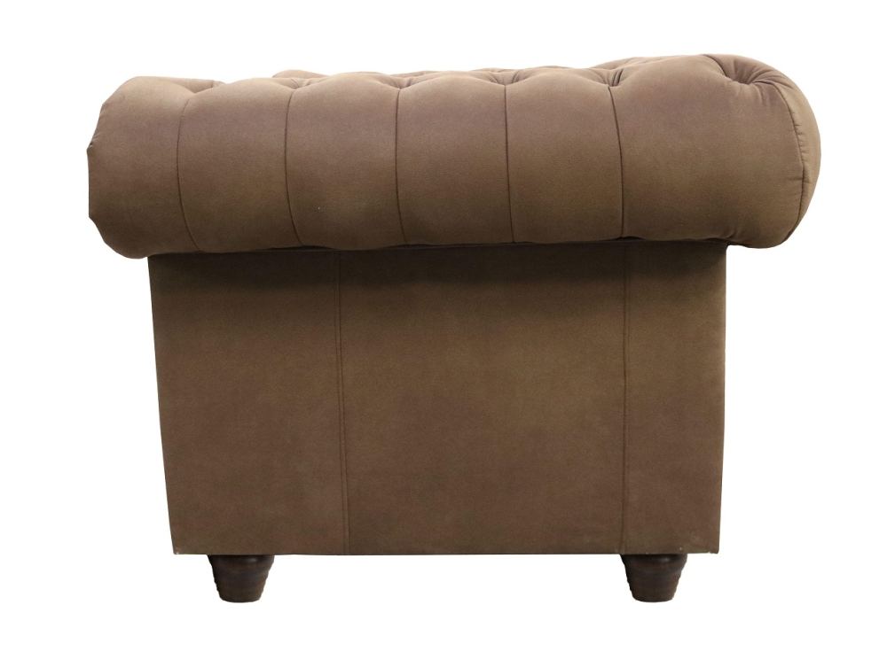 MODELL:  " CHESTERFIELD EMPIRE " SESSEL IN SAMTSTOFF VELVET PREMIUM