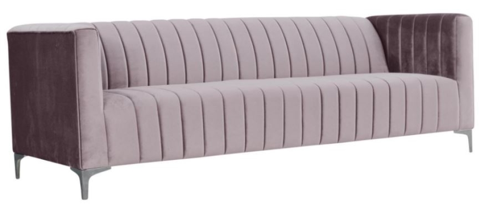 MODELL "AVEIRO" 3-SITZER SOFA IN SAMTSTOFF PREMIUM