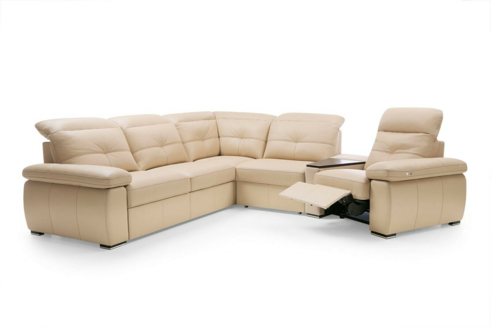 MODELL "LEGEND", ECKSOFA IN ECHTLEDER ( NATURELLE & EVOLUTION , freie Farbwahl) !