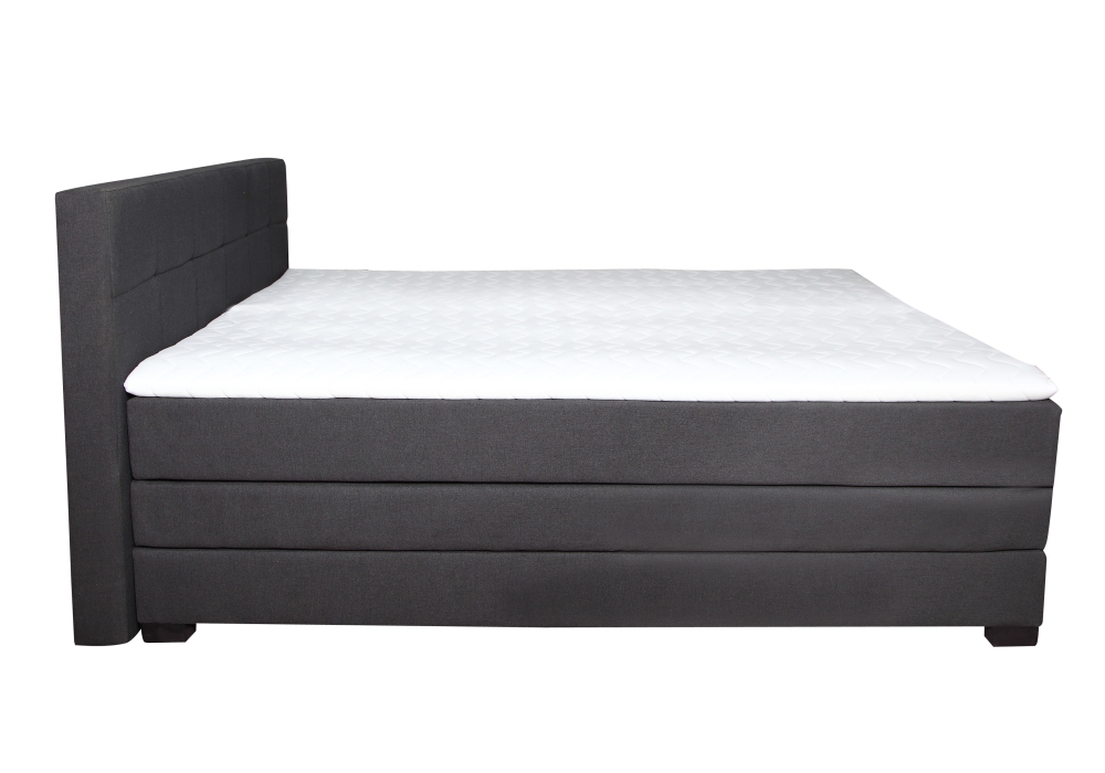 MODELL:  " VENUS " BOXSPRINGBETT MIT TOPPER 140 x 200 cm & 160 x 200 cm & 180 x 200 cm IN SAMTSTOFF VELVET PREMIUM