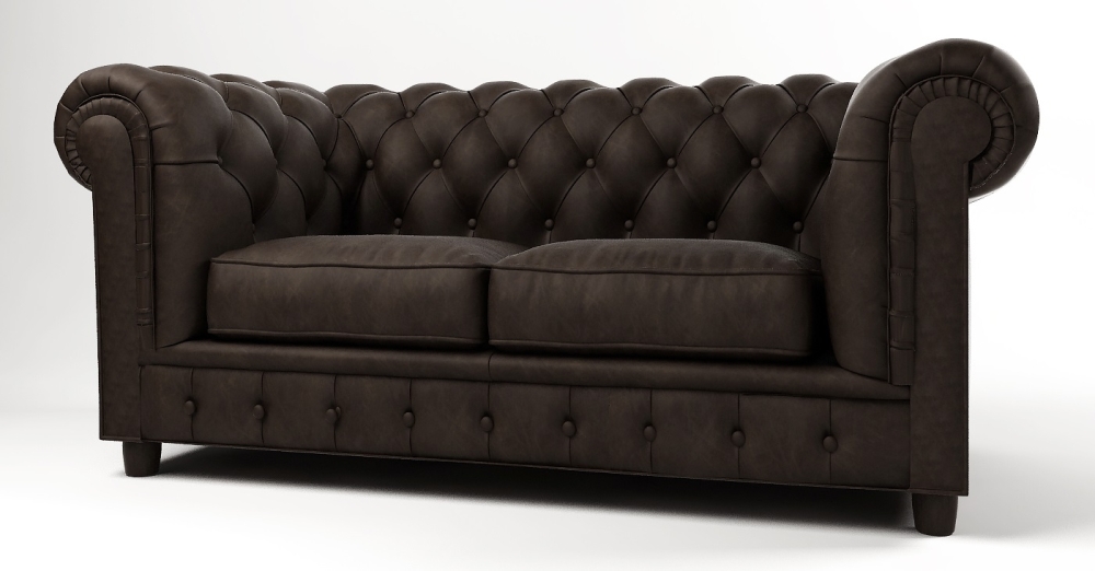 MODELL:  " CHESTERFIELD MOCCA " SESSEL IN STOFF "AMORE" PREMIUM