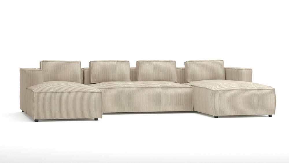 MODELL "CHLOE U" ECKSOFA IN CORD !