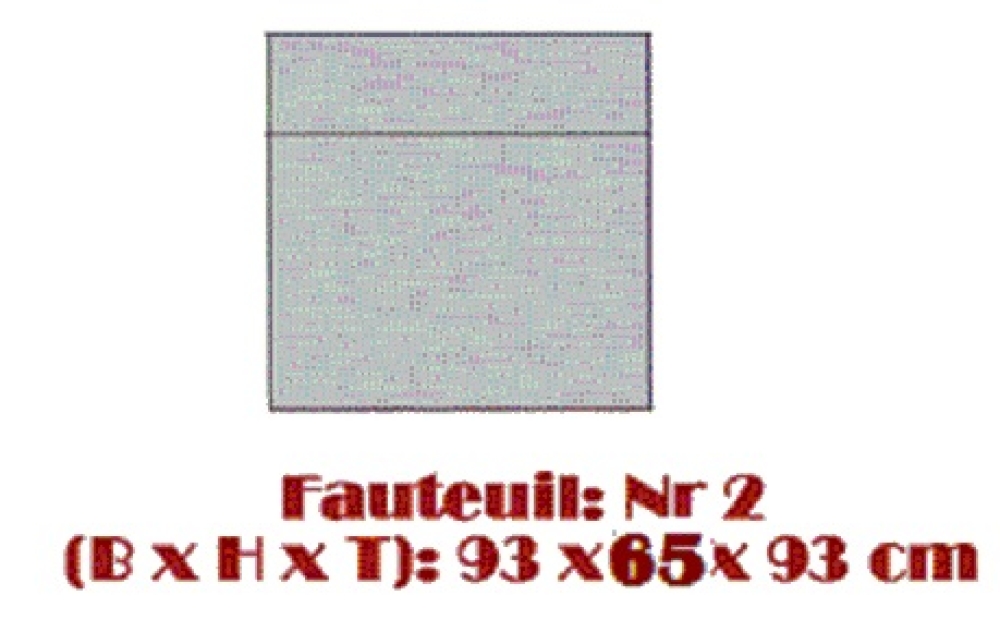 Sofa-Modul "Fauteuil"