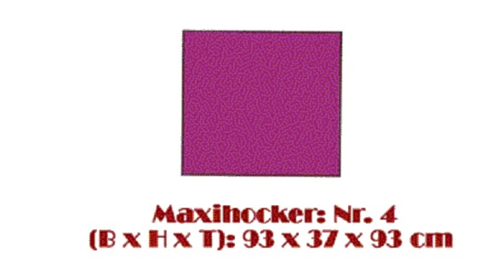 Sofa-Modul "Maxihocker"