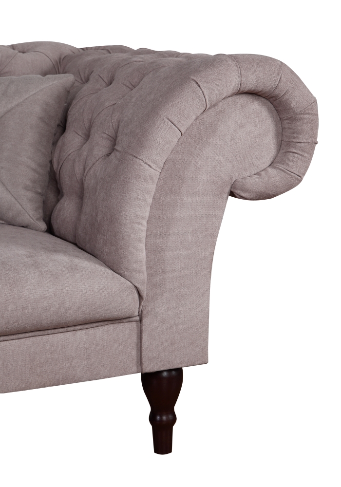 MODELL „CHESTERFIELD MANCHESTER“ ECKSOFA IN SAMTSTOFF VELVET PREMIUM