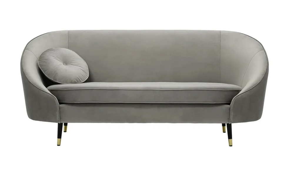 MODELL:  Mademoiselle im Puren Look 2,5-SITZER SOFA IN SAMTSTOFF „ VELOURS “ PREMIUM