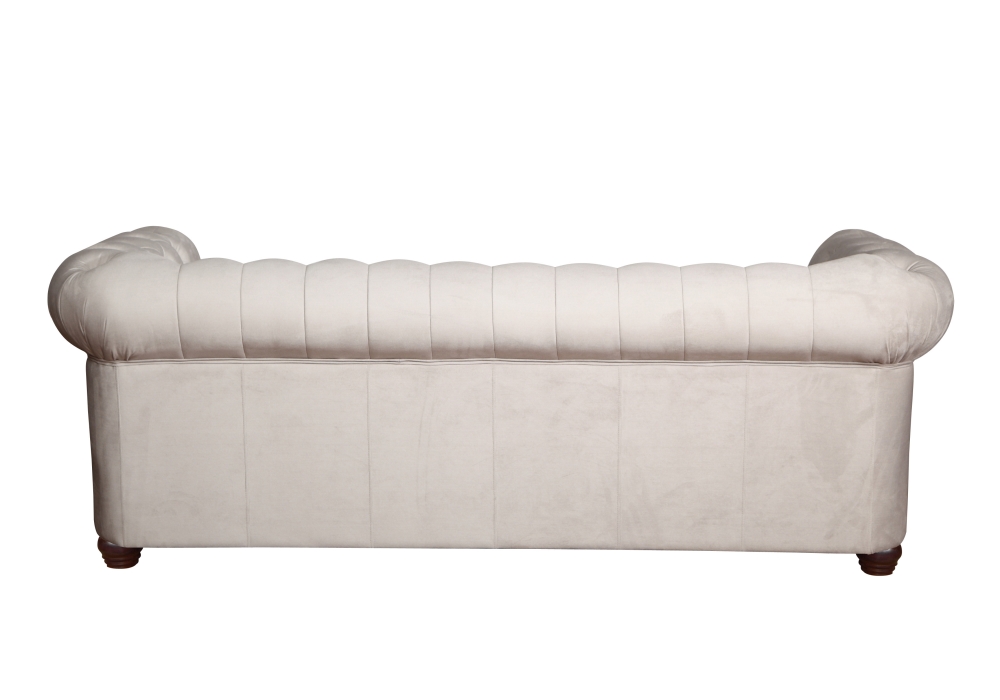 MODELL:  " CHESTERFIELD CLASSIC “  3 - SITZER SOFA IN STOFF AMORE PREMIUM *)