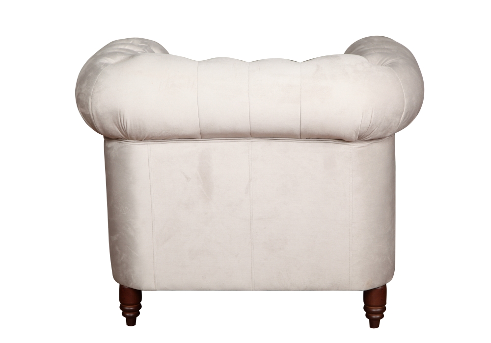 MODELL:  " CHESTERFIELD CLASSIC “  3 - SITZER SOFA IN  STOFF AMORE PREMIUM *)