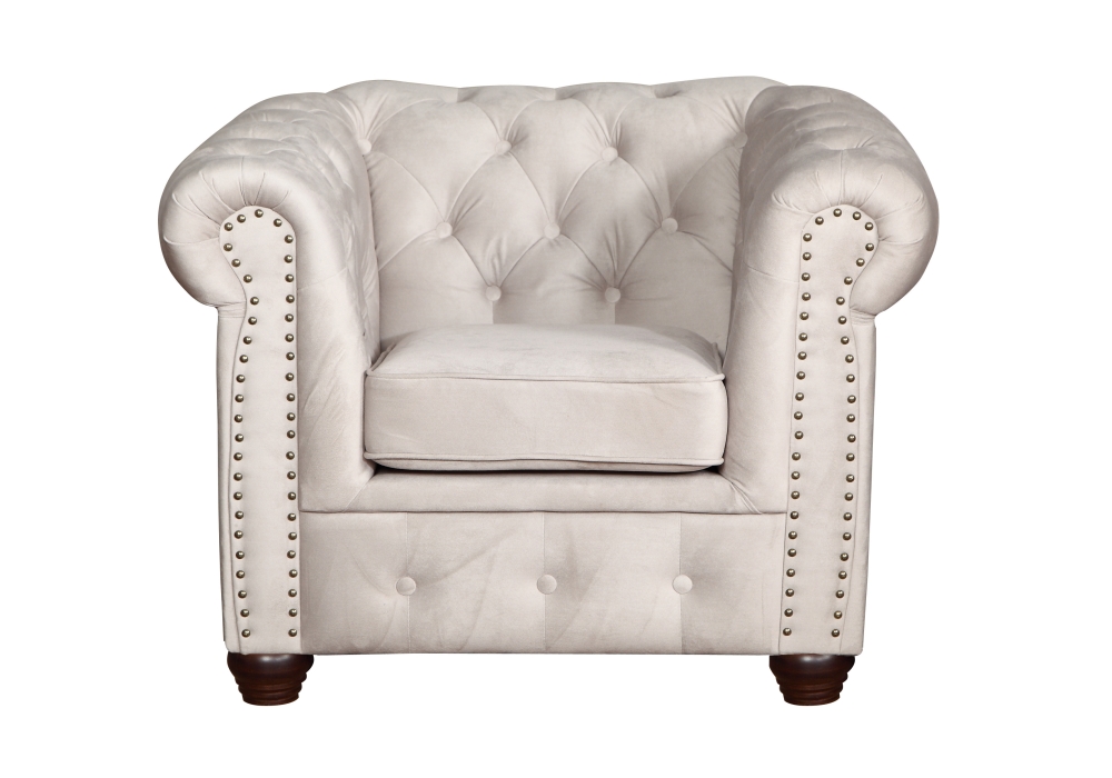 MODELL:  " CHESTERFIELD CLASSIC “  SESSEL IN STOFF AMORE PREMIUM *)