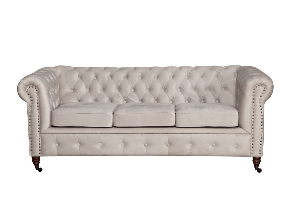 MODELL:  " CHESTERFIELD CLASSIC “  SESSEL IN  STOFF AMORE PREMIUM *)