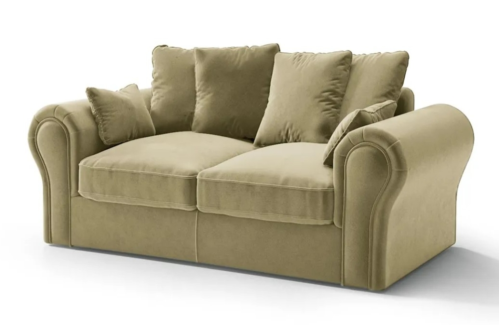 MODELL:  MR. PRESIDENT 2-SITZER SOFA IN SAMTSTOFF „ KRONOS “