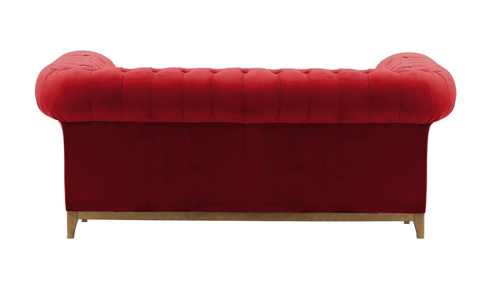 MODELL:  " CHESTERFIELD DIAMOND " 2-SITZER SOFA IN SAMTSTOFF „ VELOURS “ PREMIUM