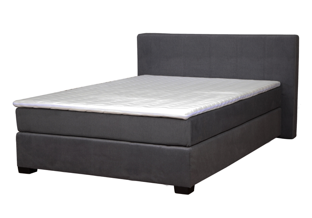 MODELL:  " APHRODITE " BOXSPRINGBETT MIT TOPPER 140 x 200 cm & 160 x 200 cm & 180 x 200 cm IN SAMTSTOFF VELVET PREMIUM