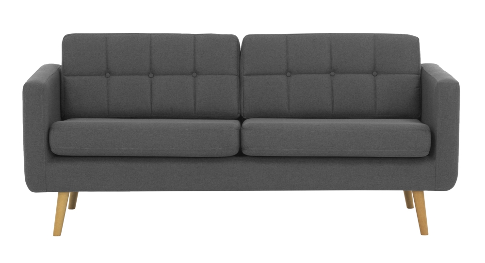 MODELL: TRIEST 3 SITZER SOFA IN SAMTSTOFF „ VELOURS “ PREMIUM