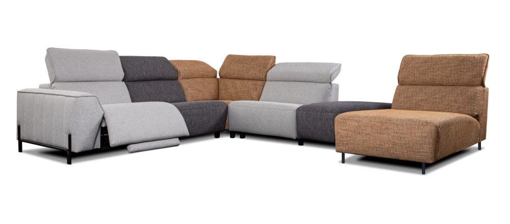 MODELL "CALIS" MODULARES SOFA IN STOFF wie abgebildet !