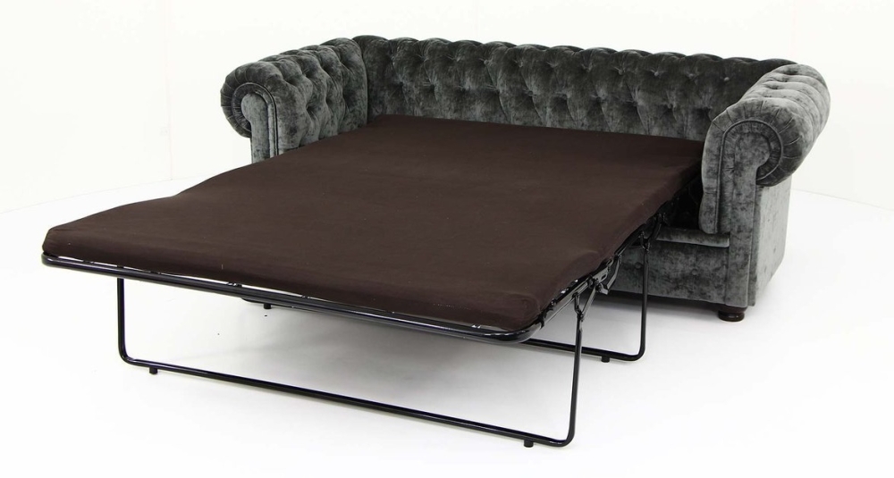 MODELL "CHESTERFIELD DIAMOND" 3-SITZER SOFA IN ECHTLEDER !