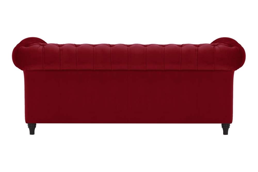 MODELL:  " CHESTERFIELD WINDSOR " 2-SITZER SOFA IN SAMTSTOFF „ VELOURS “ PREMIUM