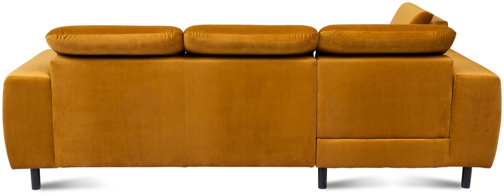 MODELL „DENVER“ ECKSOFA MIT BETTFUNKTION IN STOFF „VELVET“ PREMIUM