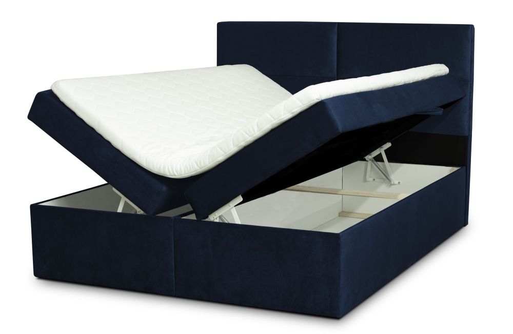 MODELL:  " QUEEN ELEONORE " BOXSPRINGBETT MIT TOPPER 160 x 200 & 180 x 200 & 200 x 200 cm IN SAMTSTOFF VELVET PREMIUM