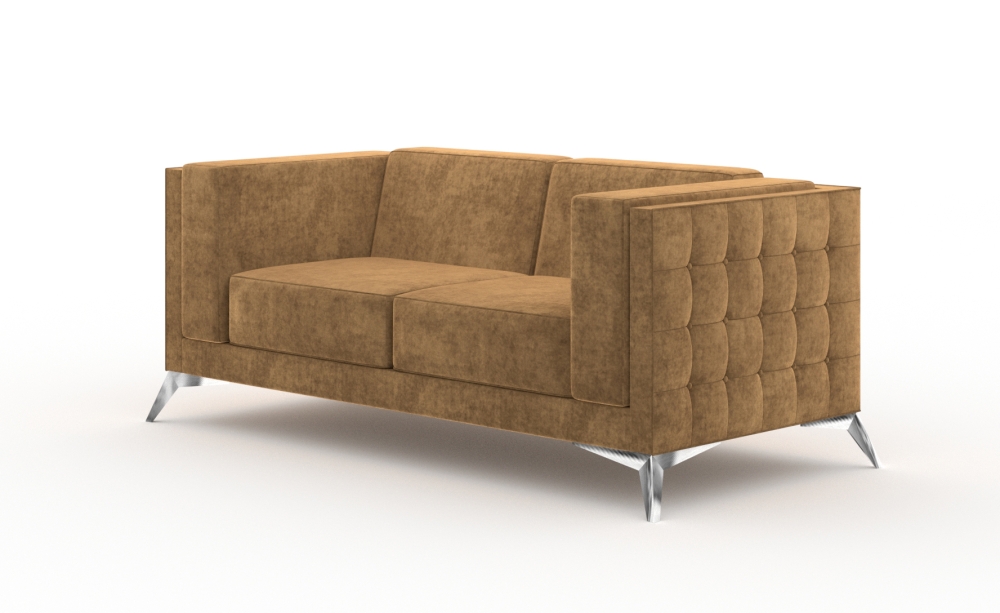 MODELL „WASHINGTON“  2 - SITZER SOFA IN SAMTSTOFF VELVET PREMIUM