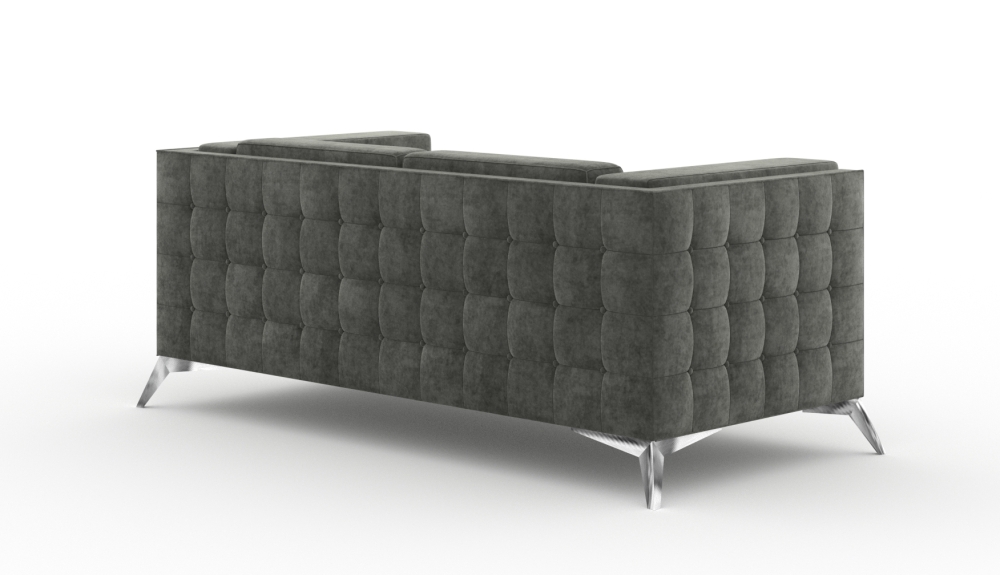 MODELL „WASHINGTON“  2 - SITZER SOFA IN SAMTSTOFF VELVET PREMIUM