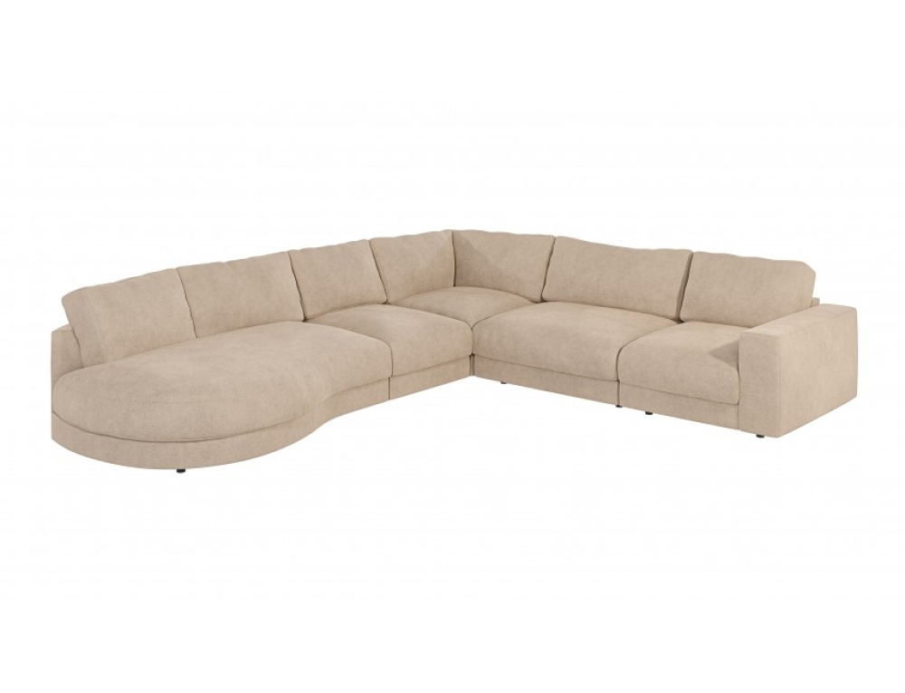 MODELL "MYSTIC DESIGN" ECKSOFA IN SAMTSTOFF VELVET !