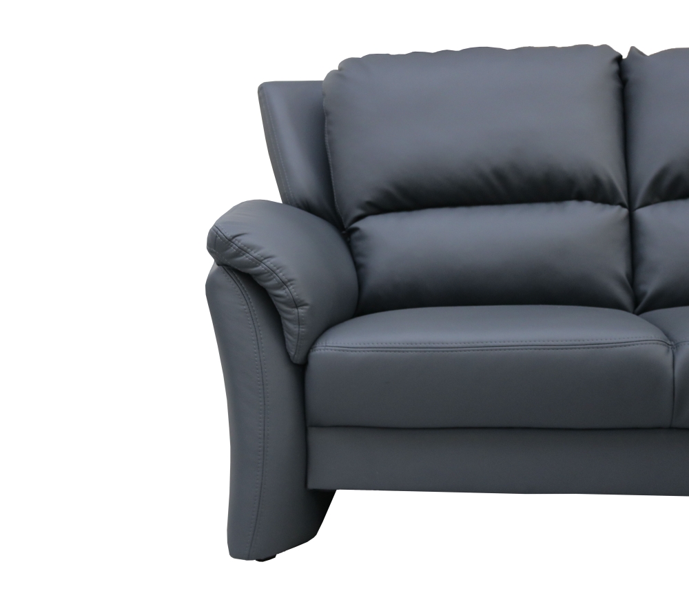 MODELL „PARIS “ 3 - SITZER SOFA IN LEDER LOOK PREMIUM