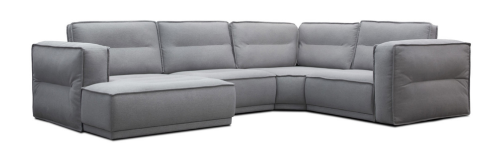 MODELL "PANORAMA" MODULARES SOFA IN STOFF wie abgebildet !