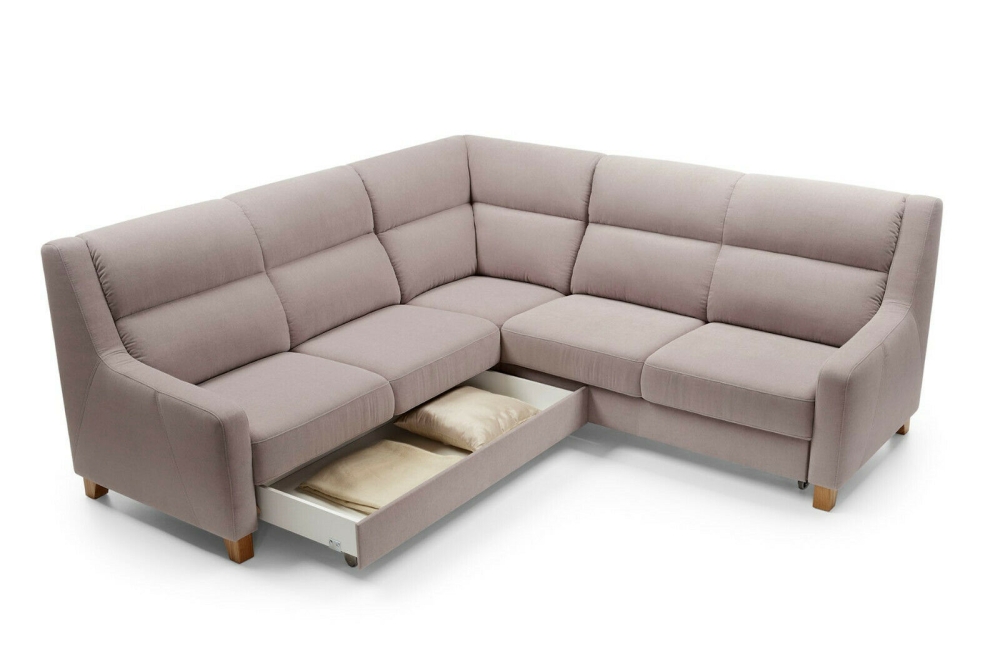 MODELL " WAY", MODULARES ECKSOFA IN STOFF ( ORION , freie Farbwahl) !