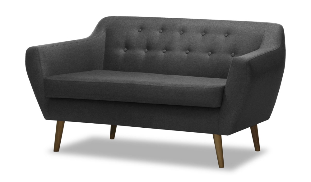 MODELL: "APPLE" 2-SITZER SOFA IN SAMTSTOFF „ VELOURS “ PREMIUM