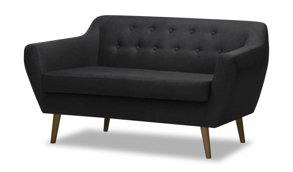 MODELL: "APPLE" 2-SITZER SOFA IN SAMTSTOFF „ VELOURS “ PREMIUM