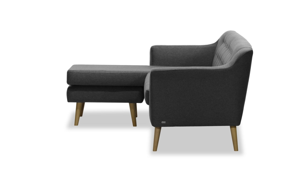 MODELL: "APPLE" ECKSOFA IN SAMTSTOFF „ VELOURS “ PREMIUM