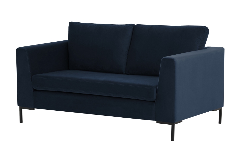 MODELL: "FLOYD" 2-SITZER SOFA IN SAMTSTOFF „ VELOURS “ PREMIUM