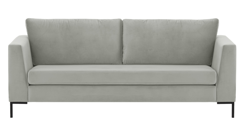 MODELL: "FLOYD" 3-SITZER SOFA IN SAMTSTOFF „ VELOURS “ PREMIUM