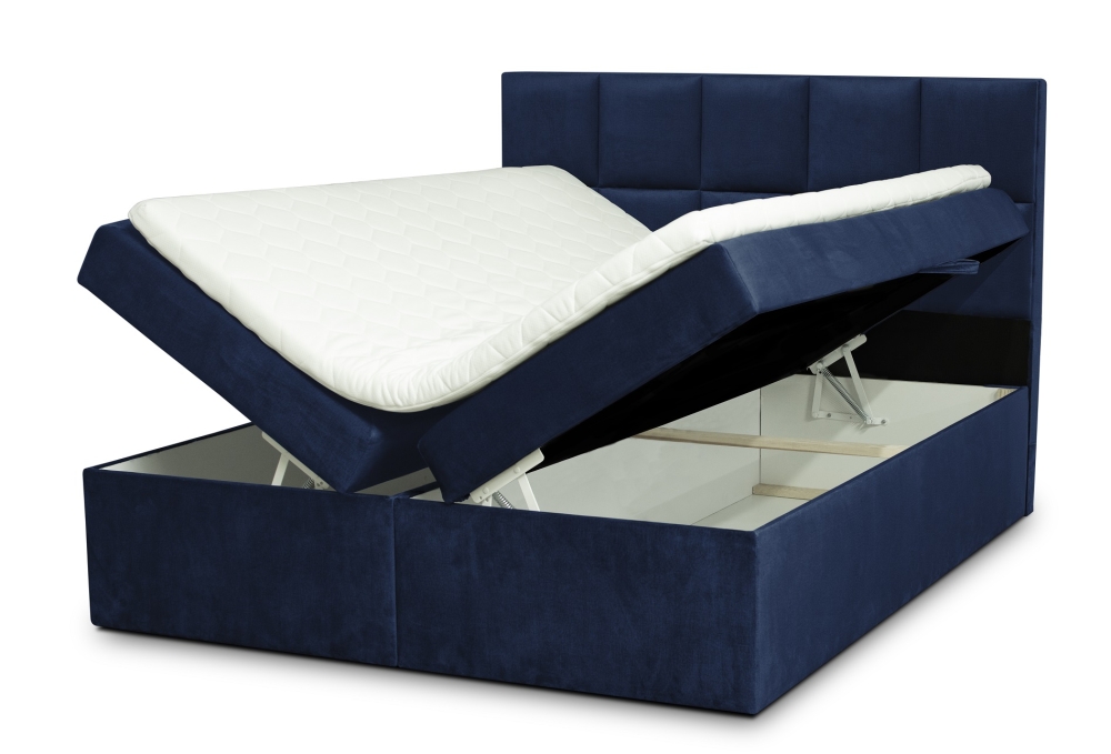 MODELL:  " QUEEN VICTORIA " BOXSPRINGBETT MIT TOPPER 160 x 200 & 180 x 200 & 200 x 200 cm IN SAMTSTOFF VELVET PREMIUM